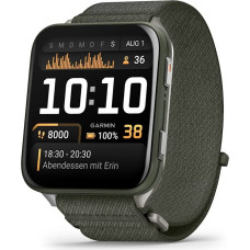 Garmin Venu X1 5.08 cm (2") AMOLED Digital 448 x 486 pixels Touchscreen Grey Wi-Fi GPS (satellite)