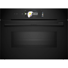 Bosch Iebūvējama kompakta cepe&scaron;krāsns ar mikroviļņu funkciju CMG978NB1