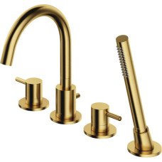 Omnires Jaucējmaisītājs, kas piestiprināms vannas malai, Y, pulēts misiņ&scaron;, Y1232BSB.