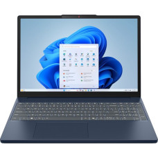 Lenovo IdeaPad Slim 3 15IRH10 Intel&reg; Core&trade; i5 i5-13420H Laptop 38.9 cm (15.3") WUXGA 16 GB DDR5-SDRAM 512 GB SSD Wi-Fi 6 (802.11ax) NoOS Blue