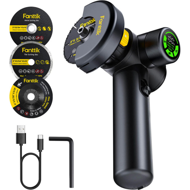 Fanttik M10 ace bezvadu leņķa slīpma&scaron;īna