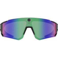 Colmi V06 AI Sports Sunglasses (Black with Blue Lenses)