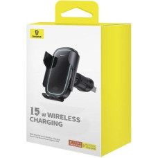 Baseus Car Charger Milky Way Pro Series Inductive 15W holder for Air Vent, Black (C40357000111-00)