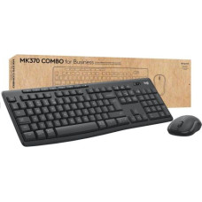 Logitech Wireless Keyboard (QWERTY) and Mouse Combo MK370 Black EU (920-012065)