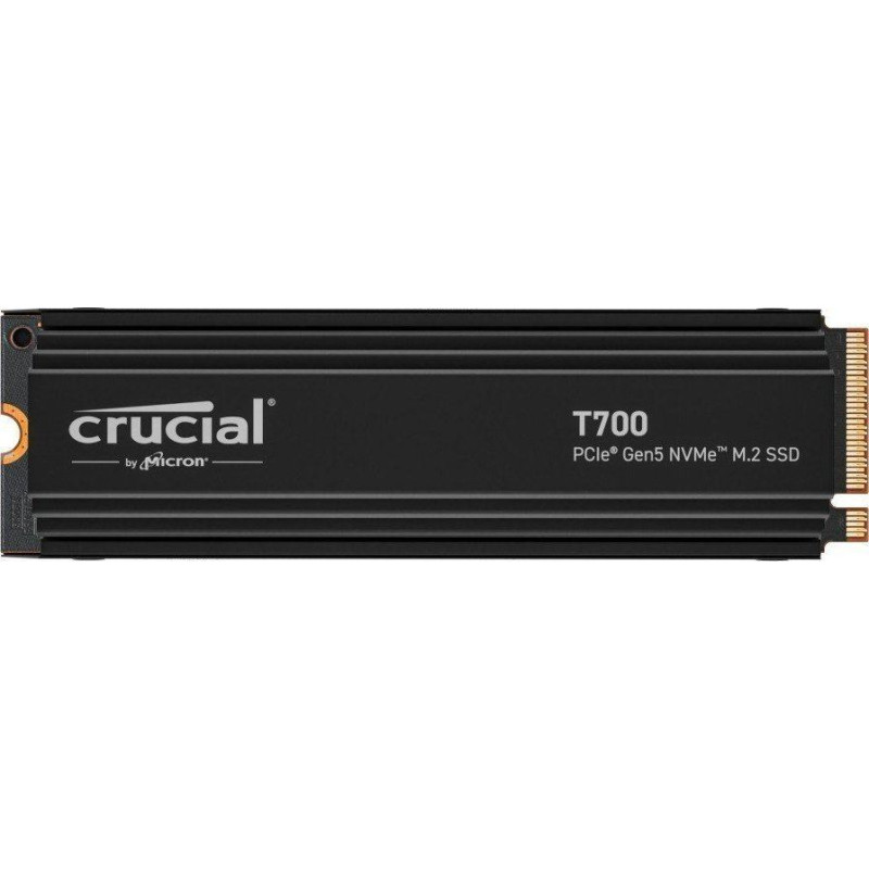 Crucial T700 M.2 PCI-e 5.0 NVMe 1TB heatsink