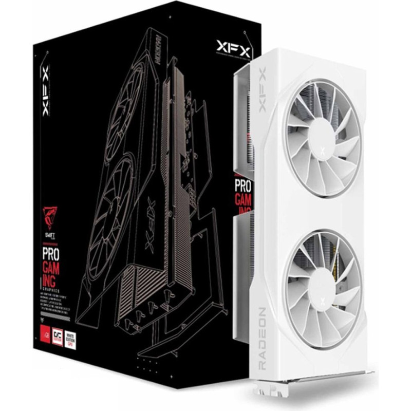 XFX Radeon RX 9060 XT Swift White 8GB OC