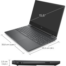 HP Laptop HP HP Victus Gaming 15-fa2095nw Intel Core 7 240H Laptop 39,6 cm (15.6'') Full HD 16 GB DDR5-SDRAM NVIDIA GeForce RTX 5060 Wi-Fi 6E (802.11ax) Free DOS Czarny