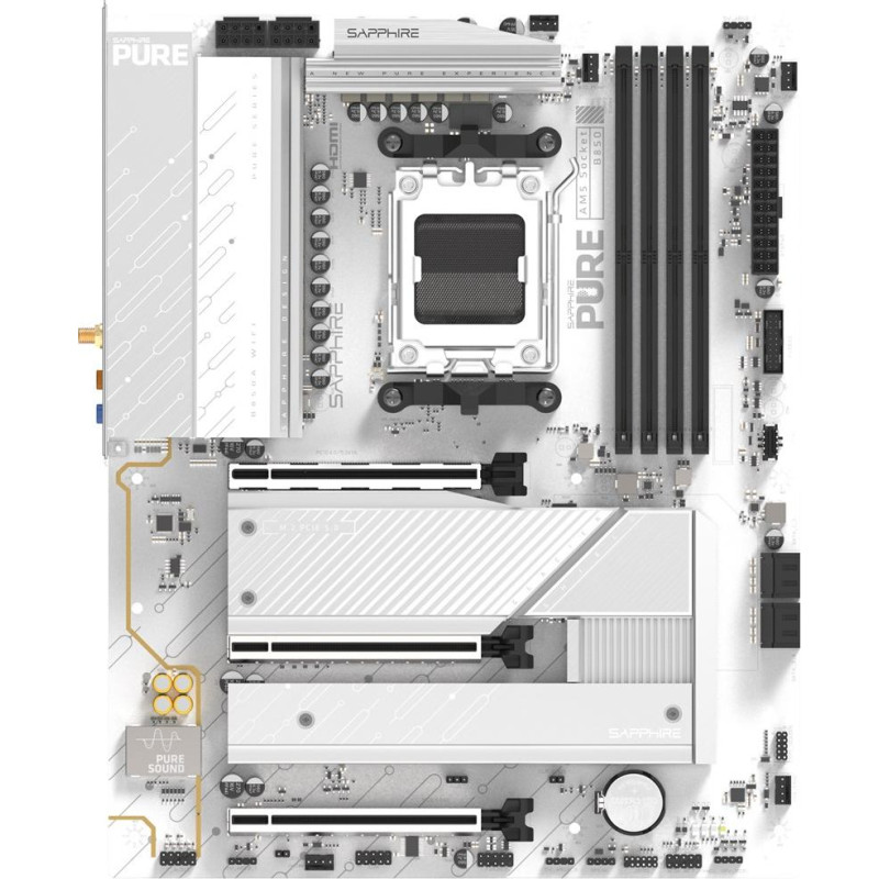 Sapphire Płyta gł&oacute;wna SAPPHIRE PURE B850A WIFI7