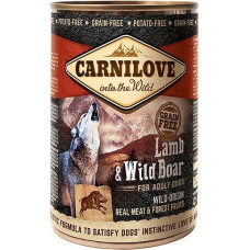 Carnilove Into the Wild Lamb&Wild Boar - Wet dog food - 400 g