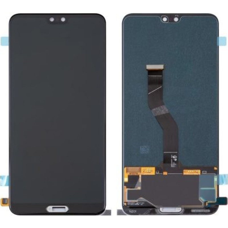 Huawei P20 ekranas su lietimui jautriu ekranu juoda spalva