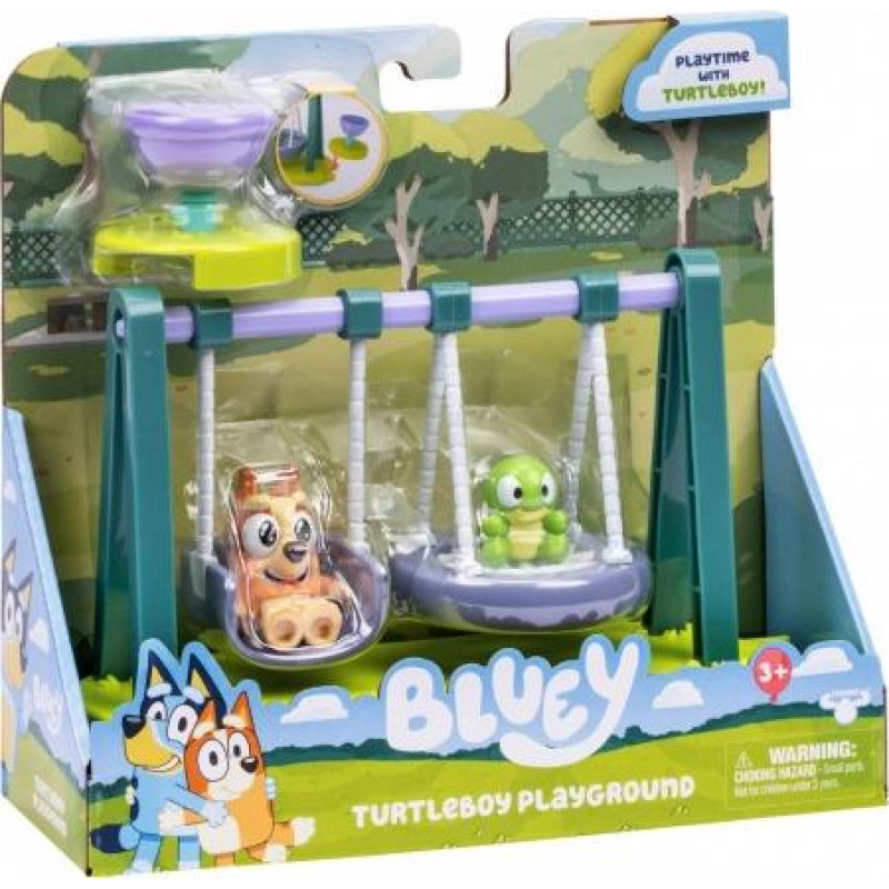 Tm Toys Bluey Zestaw z figurkami ż&oacute;łw i huśtawka