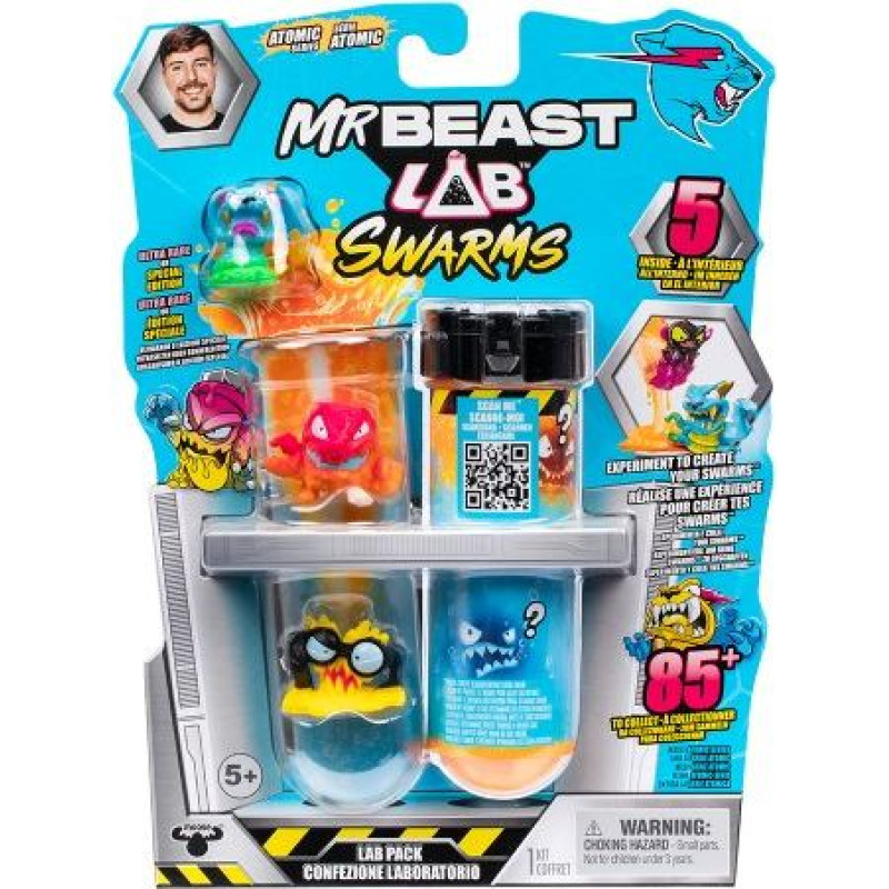 Cobi Figure Mr Beast Lab - Swarm Lab 5-pak