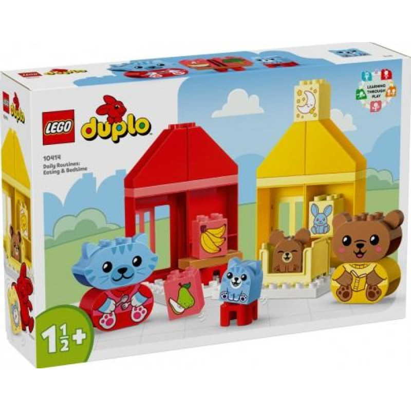 Lego DUPLO 10414 Dienas rutīna: ēšana un gulētiešana
