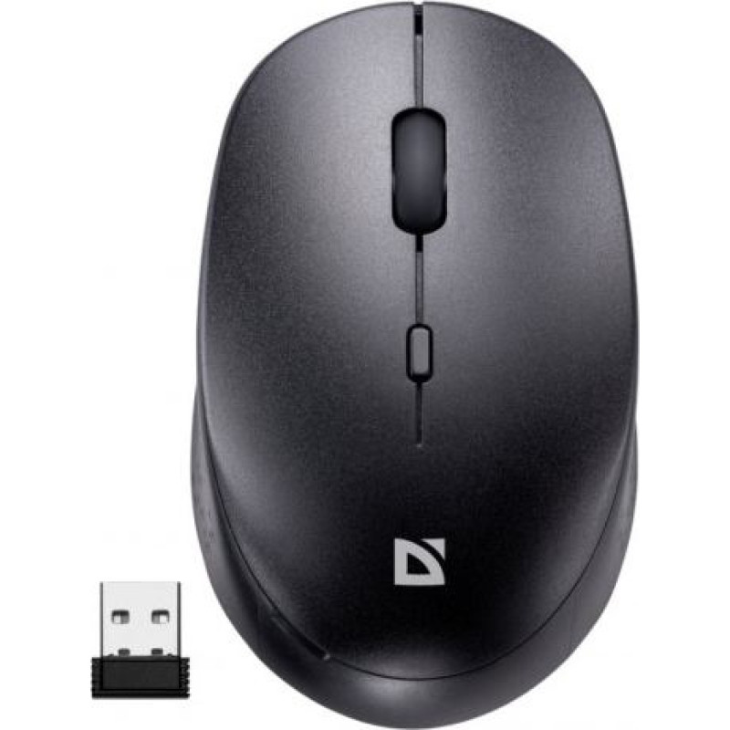 Defender Wireless mouse silent click AURIS MB-027 800/1200/1600 DPI black