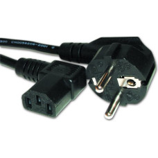 Gembird Power cord (right angled C13), VDE approved, 6 ft