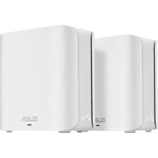 Asus ZenWiFi BD4 (2-pack EU+UK) Divkāršā frekvenču josla (2.4 GHz / 5 GHz) Wi-Fi 7 (802.11be) Balts Iekšējs