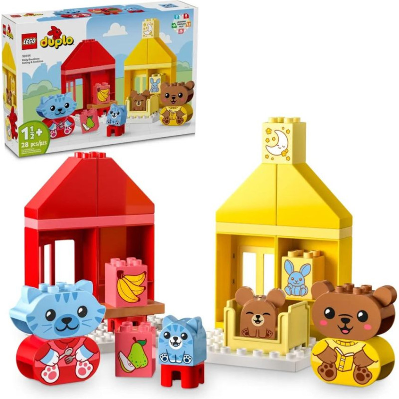 Lego DUPLO 10414 IKDIENAS RUTĪNAS — ĒŠANA UN GULĒŠANAS LAIKS