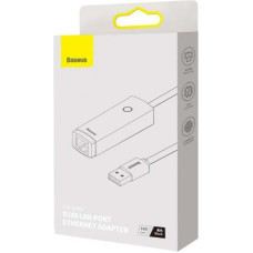 Baseus Network Adapter Lite Series Ethernet Adapter USB-A to RJ45 LAN Port (100Mbps) Black (WKQX000001)