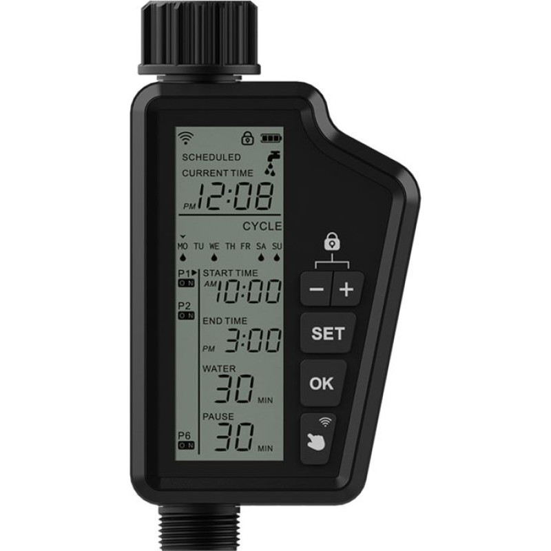 Avatto Smart Wi-Fi irrigation controller with large LCD screen Avatto SWT60-EU