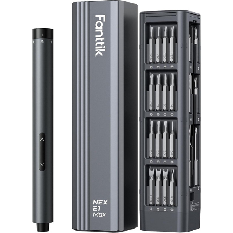 Fanttik E1 Max 3.7V electric screwdriver set (gray)