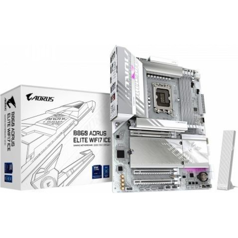 Gigabyte Motherboard B860 A ELITE WF7 ICE