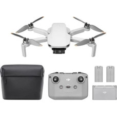 DJI Drone Mini 4K Fly More Combo with 720px 30 fps Camera with DJI RC-N1C Remote Controller, Light Gray EU (CP.MA.00000797.01)