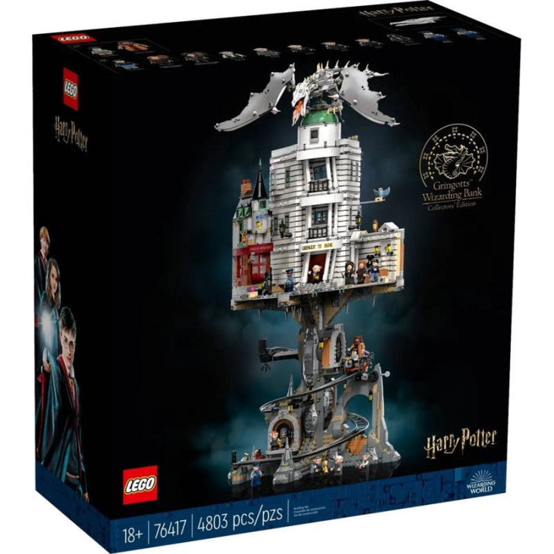 Lego HARRY POTTER 76417 Hogsmīdas ciems — kolekcionāra izdevums