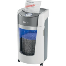 Leitz Shredder IQ OptiMax Office 550, 35 L, P-5, 2x15 shreds, Automatic Start/Stop, Reverse function, Rotating container - 33% larger capacity for shreds.