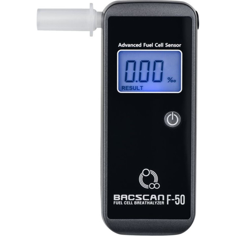Bacscan F-50 alcohol tester 0 - 4% Black