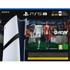 Sony PlayStation 5 Pro + EA Sports FC 26 Bundle 2 TB Wi-Fi Black, White