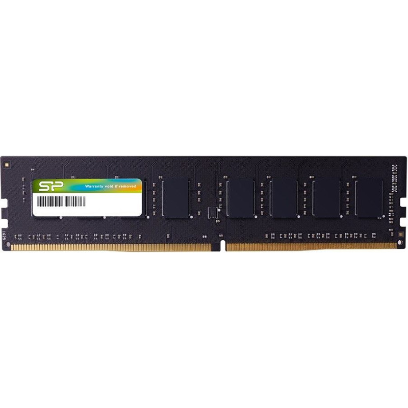 Silicon Power DDR4 UDIMM RAM memory 2666 MHz CL19 16 GB (SP016GBLFU266X02) Black