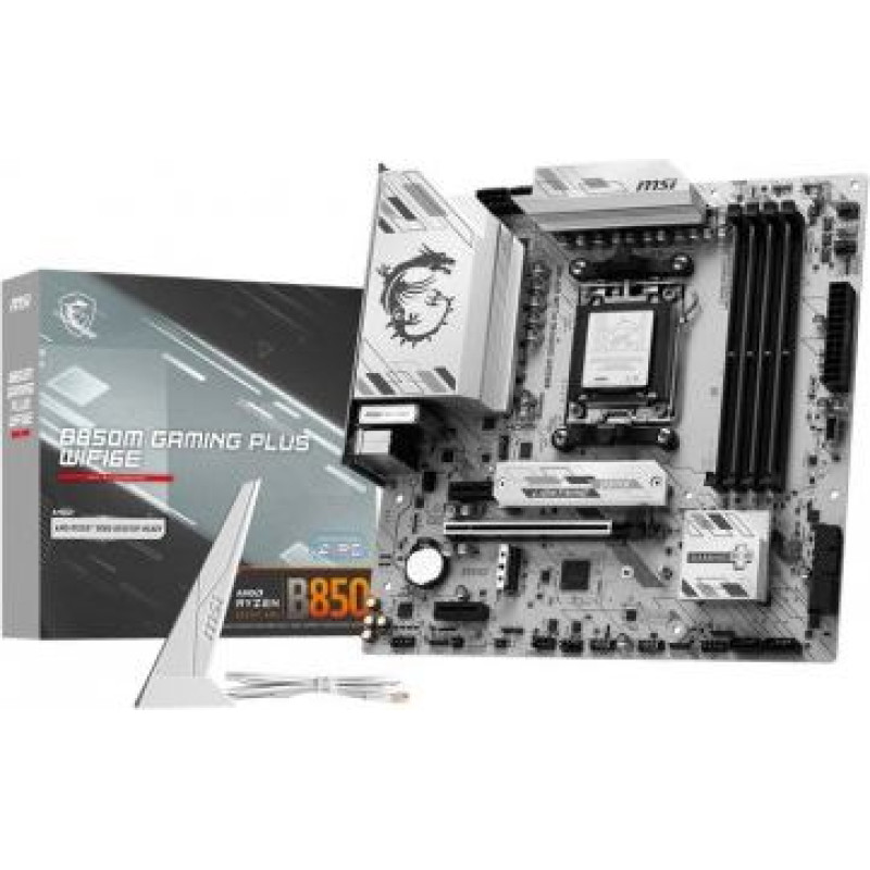MSI Motherboard B850M GAMING PLUS WIFI6 E AM5 4DDR5 mATX
