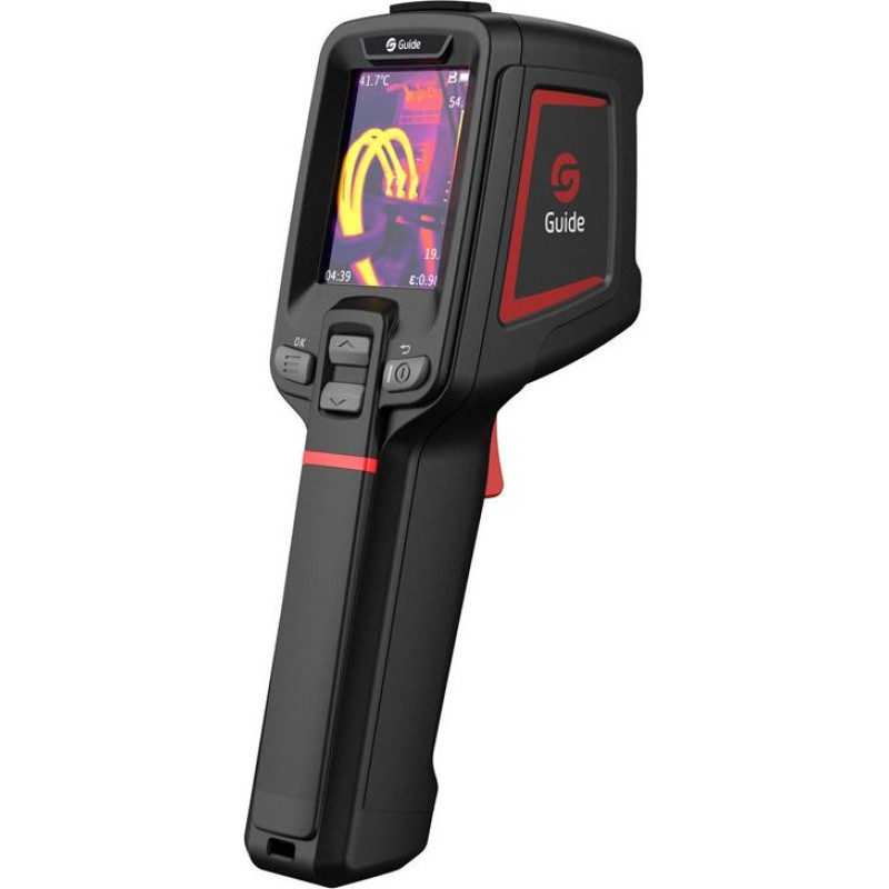 Guide Sensmart E1+ thermal imaging camera Vanadium Oxide Uncooled Focal Plane Arrays Black 120 x 90 pixels Built-in display LCD