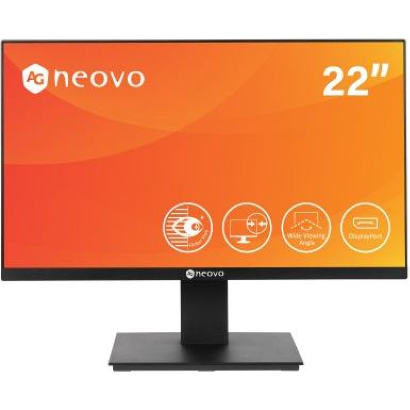 Ag Neovo Monitor 22 inches LA-2202 HDMI DP D-SUB