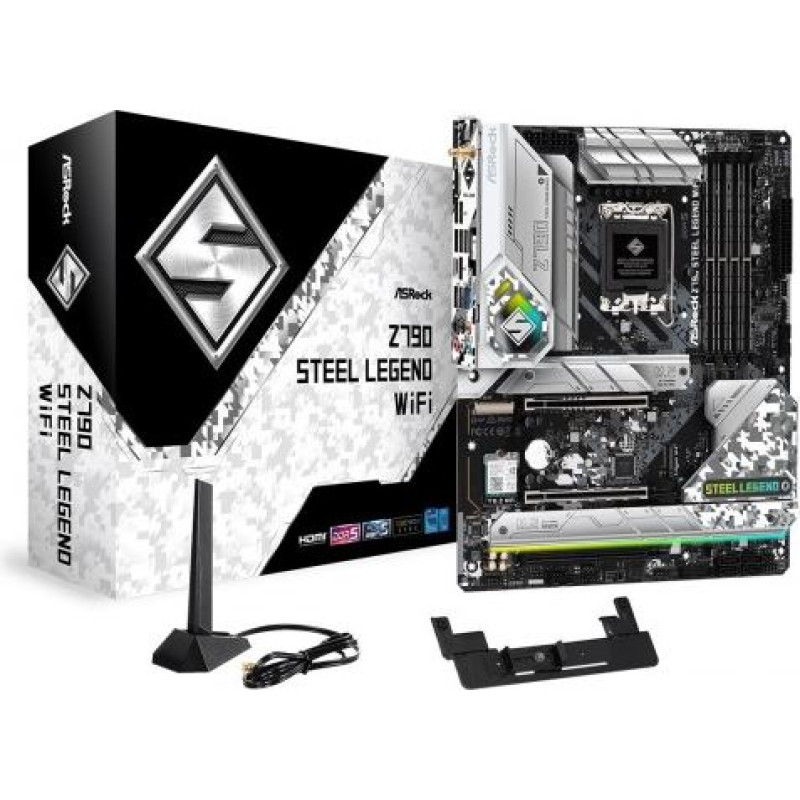 Asrock Z790 STEEL LEGEND WIFI S1700 4DDR5 USB 3.2 ATX