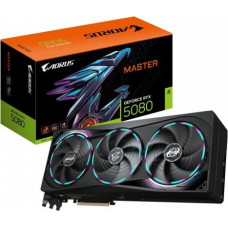 Gigabyte Graphics card GeForce RTX 5080 AORUS MASTER 16G 256BIT GDDR7 3DP/HDMI