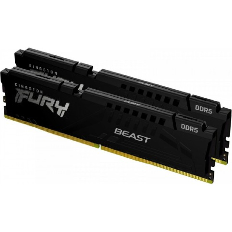 Kingston Memory DDR5 Fury Beast Black 16GB(2 8GB)/6000 CL36 EXPO