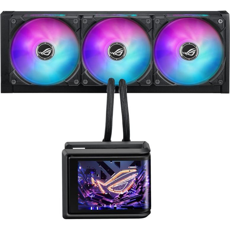 Asus ROG Ryuo IV SLC 360 ARGB Processor All-in-one liquid cooler 12 cm Black