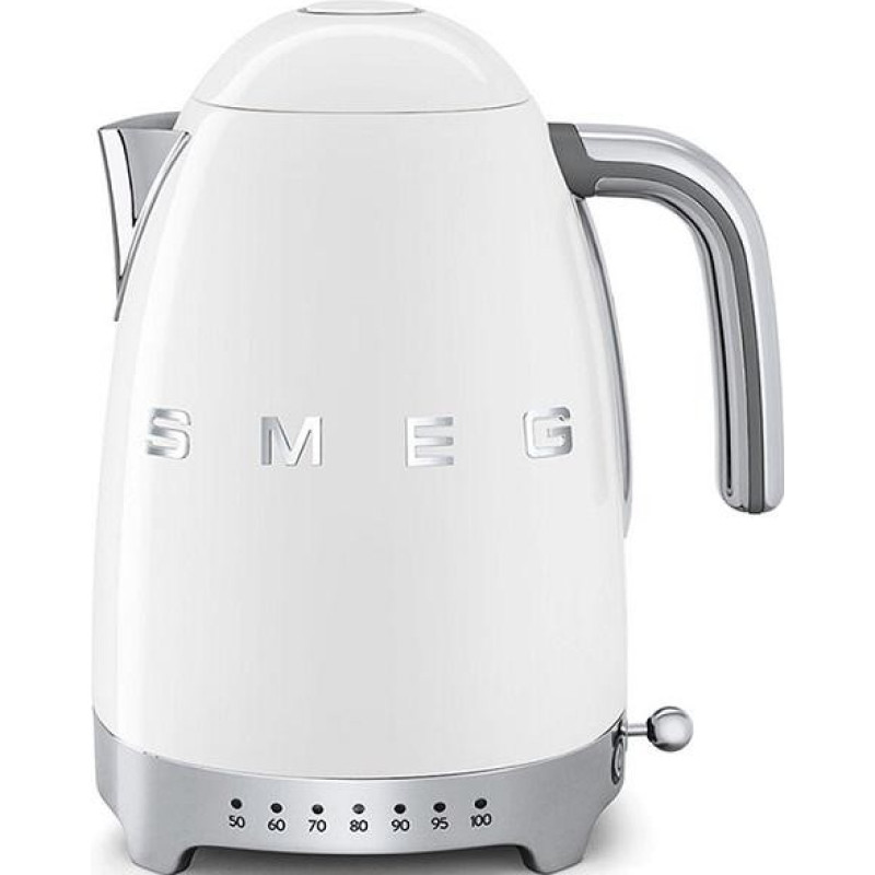Smeg Elektriskā tējkanna ar regulējamu temperatūras režīmu KLF04WHEU.