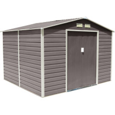 G21 Dārza mājiņa GAH 529 - 277 x 191 cm, plastmasa, pelēka, 63900531.