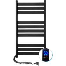 Navin Elektriskais dvieļu žāvētājs Largo 500*1000, sensors, kreisā puse, melns, 12-244153-5010.