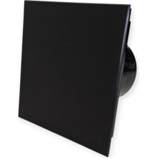 Vlano Ventilators EOS 125 H BK, ar melnu stiklu un mitruma sensoru, 125 mm.