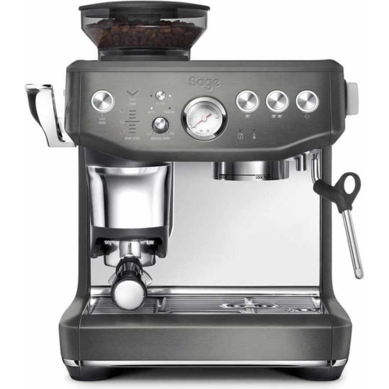 Sage Kafijas automāts SES876BST, melns, nerūsējo&scaron;ais tērauds.