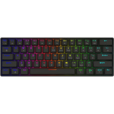 Savio BLACKOUT X2 BLUE keyboard Gaming USB QWERTY US International Black