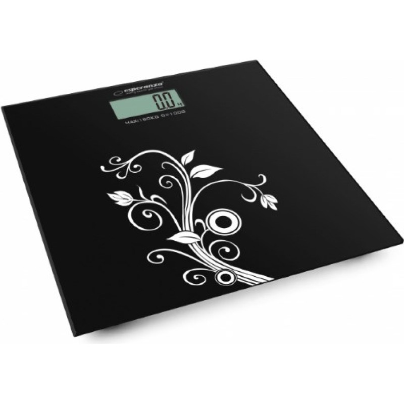 Esperanza EBS003 personal scale Electronic personal scale Square Black,White