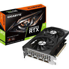 Gigabyte Karta graficzna Gigabyte GeForce RTX 3050 Windforce OC V2 8GB GDDR6 (GV-N3050WF2OCV2-8GD)