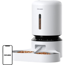 Petlibro Granary food dispenser with double bowl, Wifi, 5L(white)