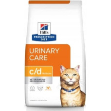 Hill's PRESCRIPTION DIET Feline c/d Urinary Care Multicare Dry cat food Chicken 8 kg