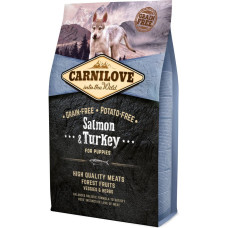Carnilove Salmon&Turkey Puppies - dry puppy food - 4 kg