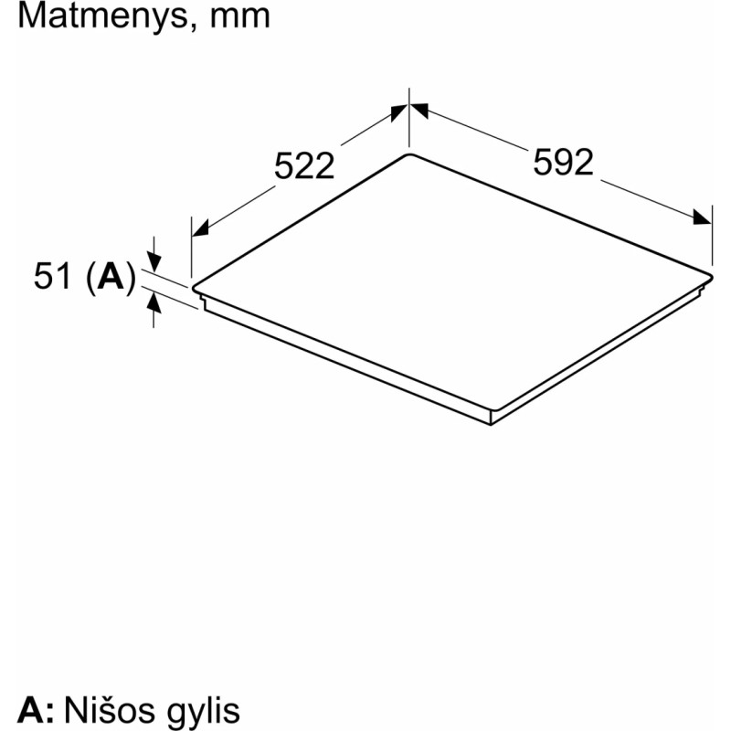 Bosch Kaitlentė Bosch PIE631HB1E
